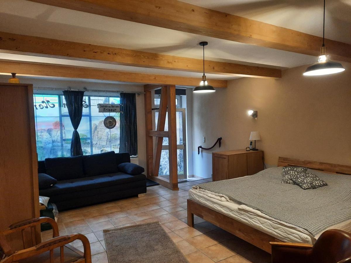 Urlaub Im Friseursalon Leilighet Sebnitz Eksteriør bilde