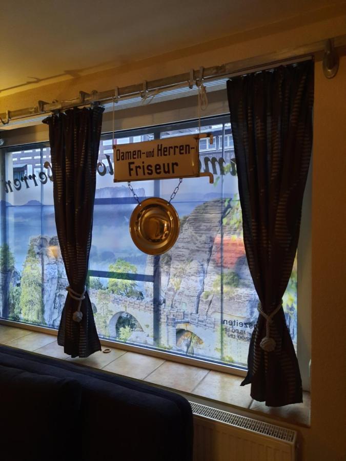 Urlaub Im Friseursalon Leilighet Sebnitz Eksteriør bilde